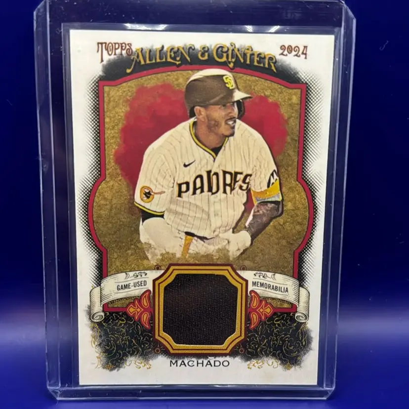 Manny Machado 2024 Allen and Ginter Patch San Diego Padres