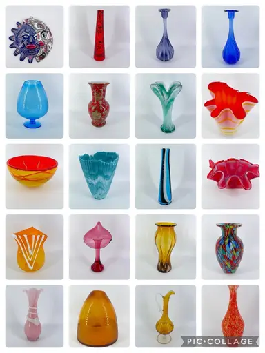 🎉🤩HUGE GLASS ESTATE HAUL~VASES~BOWLS~BOTTLES~DECANTERS GALORE WITH ATTIC ON THE BEACH🤩🎉