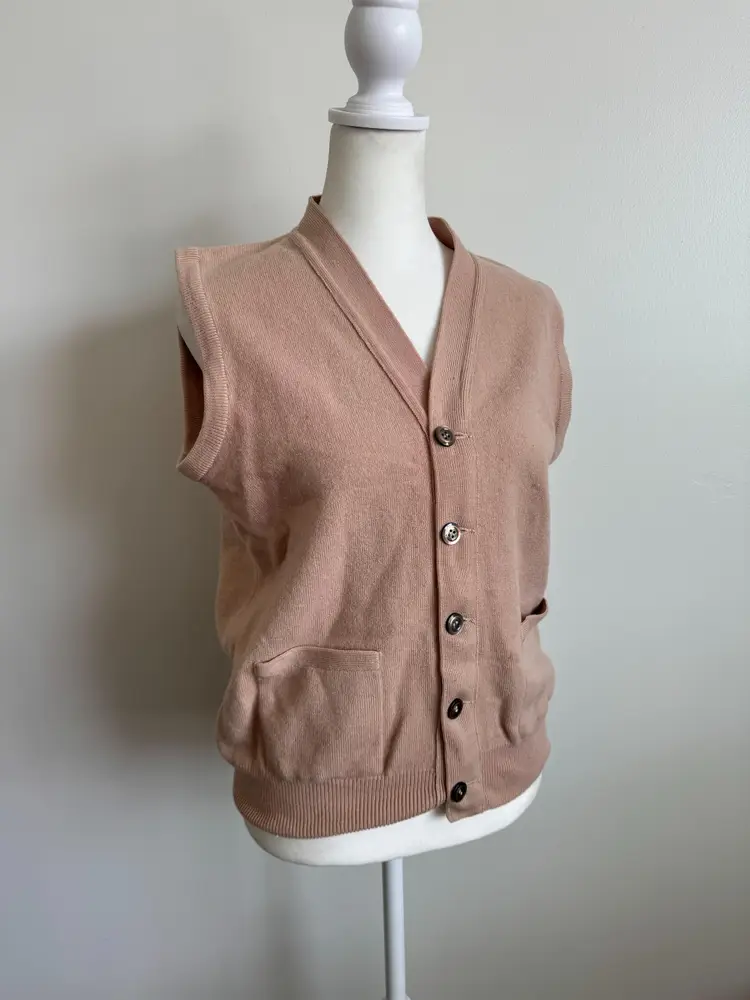 Vintage Dingo Men's All Wool Sweater Vest