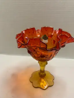 Vintage Fenton Compote