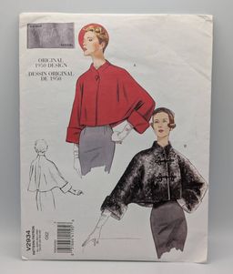 New Vogue Sewing Pattern V2934 Original 1950 Design - UNCUT
