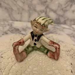 #03- Vintage Hobbiest Small Whimsical Ceramic Pixie