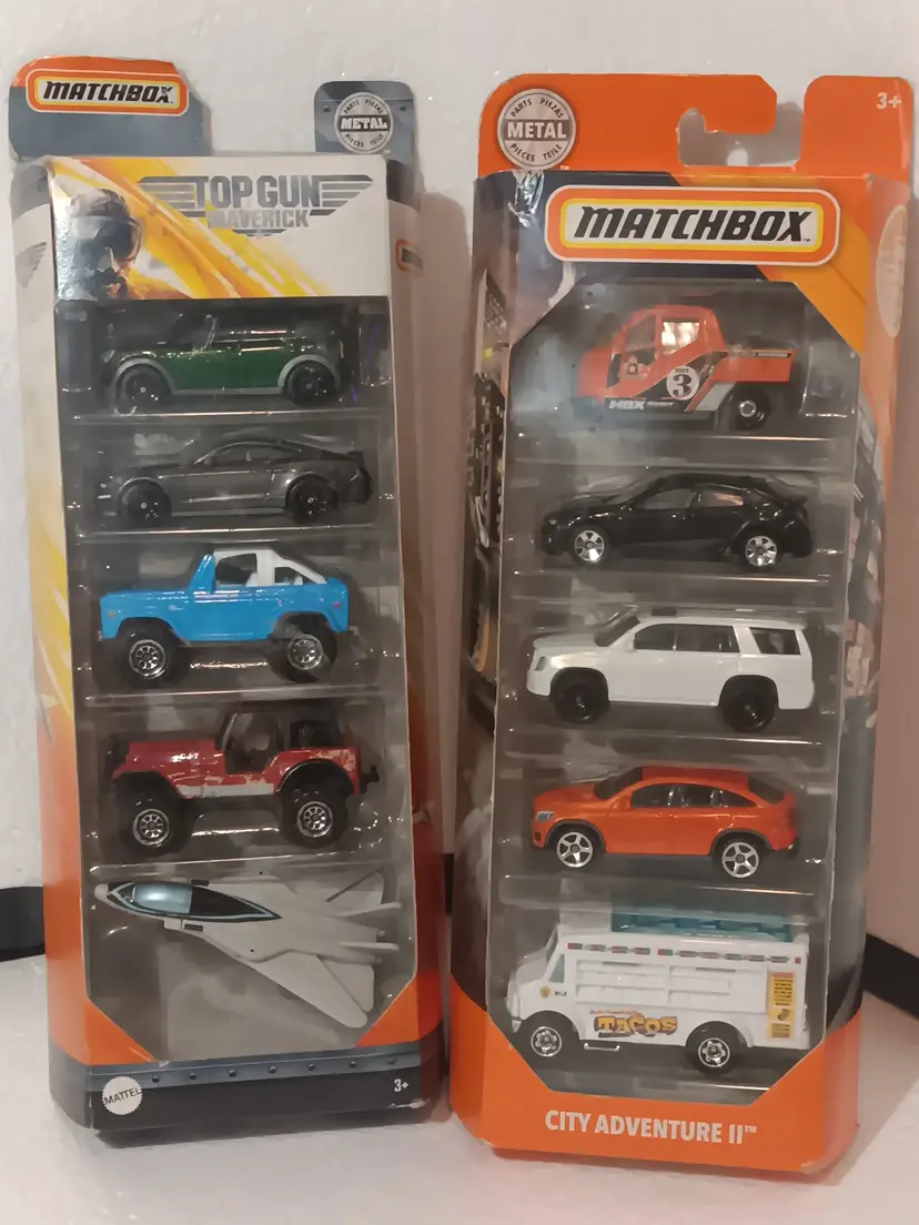 2- matchbox cars sets