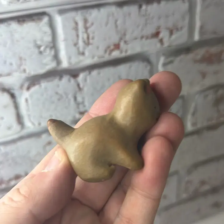 Pottery Cat 1.5” Tall