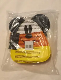 NWT Loungefly Disney Mickey & Minnie Candy Corn Halloween Crossbody Bag
