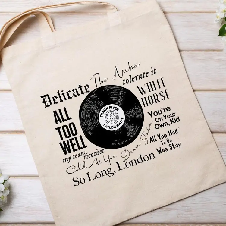Track 5 Tote Bag