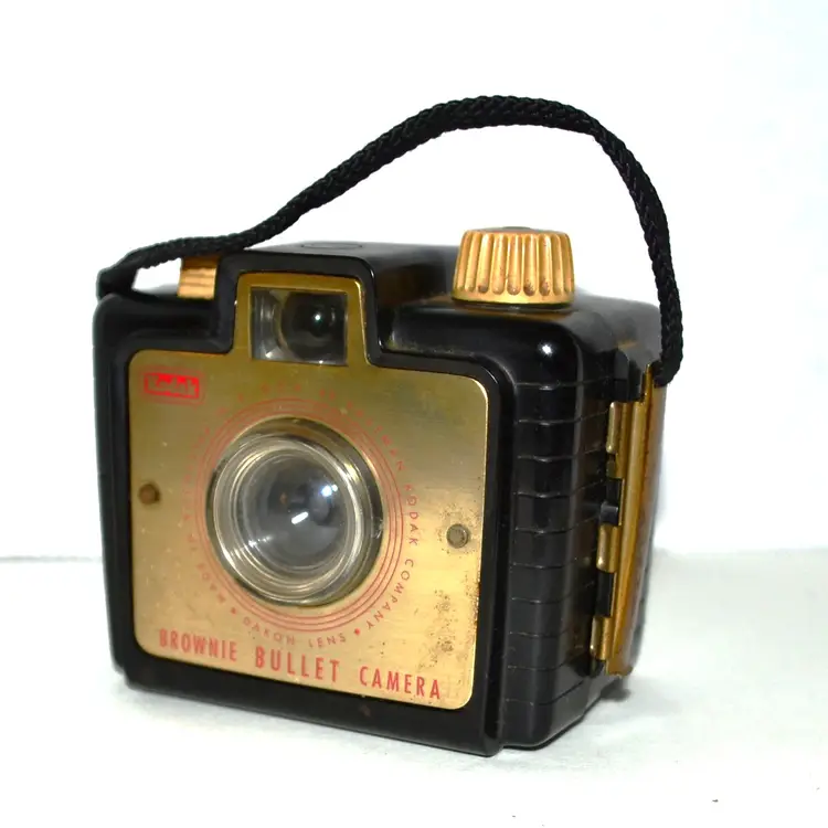 Vintage Kodak Brownie Bullet 120 Roll Film Camera