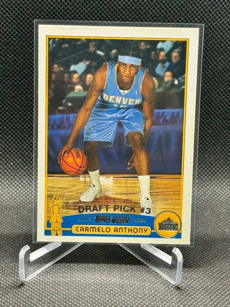 Carmelo Anthony 2003 Topps Rookie Card Denver Nuggets