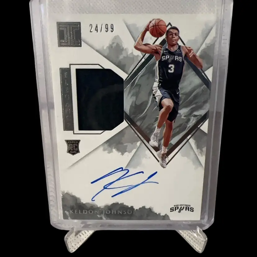 Keldon Johnson Impeccable On Card RPA 6th Man! San Antonio Spurs