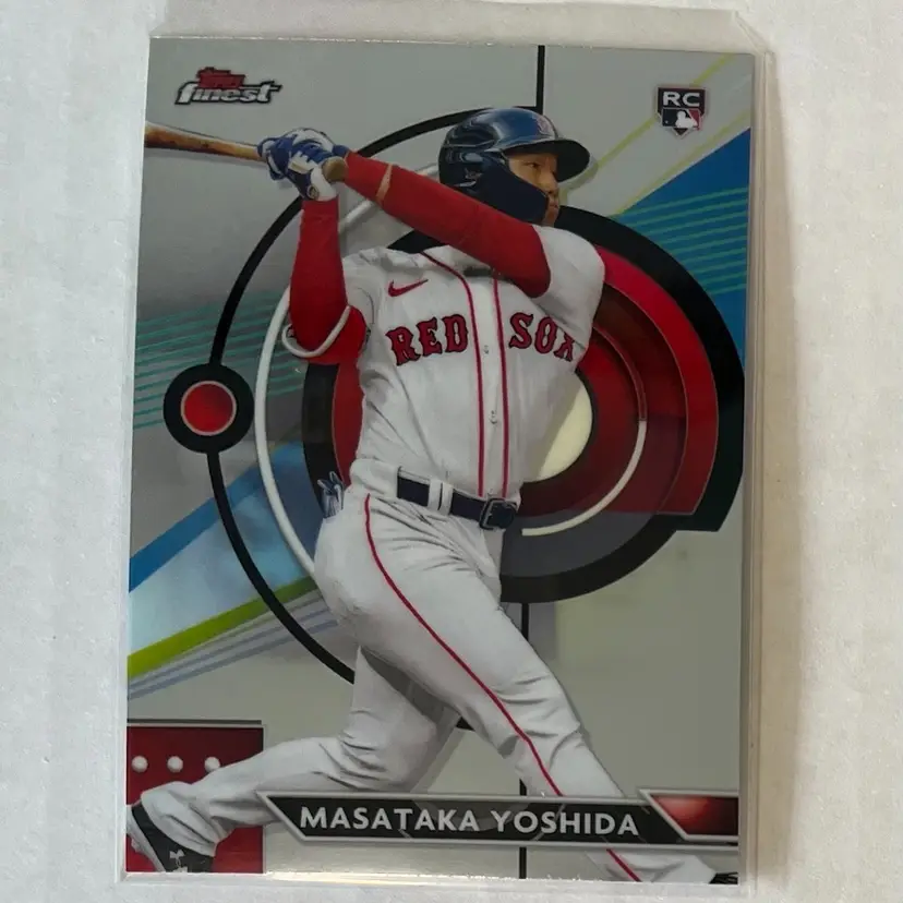 Masataka Yoshida RC Topps Finest Boston Red Sox