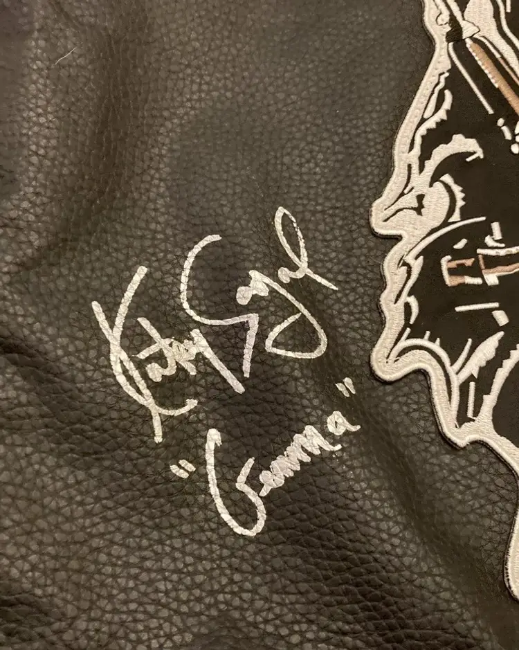 Katey Sagal Ron Perlman Signed Autographed Licensed Sons Of Anarchy Vest COA