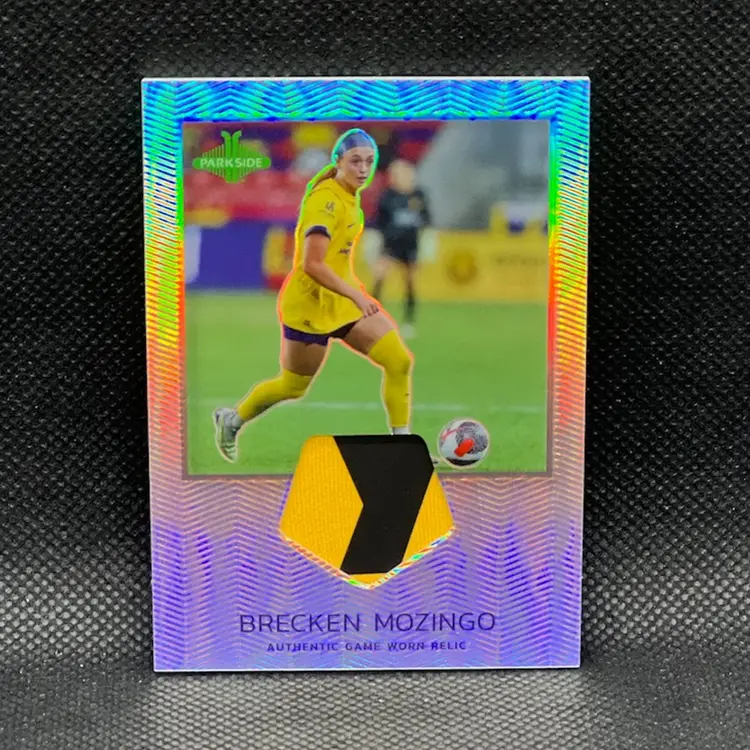 Brecken Mozingo 2024 Parkside Pacific Relic ‘Y’ Ally Sponsor Soccer Card