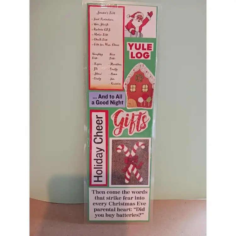 Christmas Bookmark