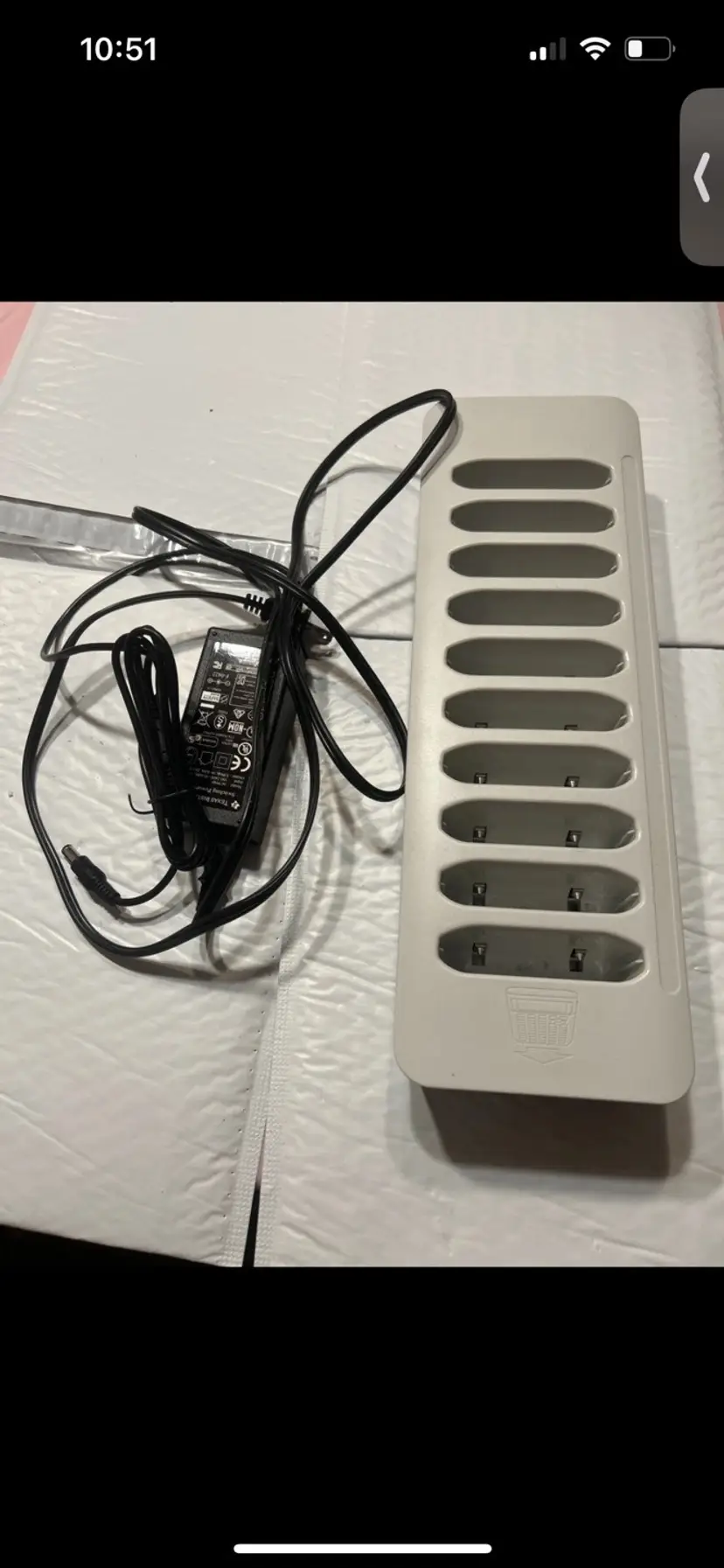 Texas Instruments TI 84 plus CE Graphing Calculator Docking Station W Cable Only