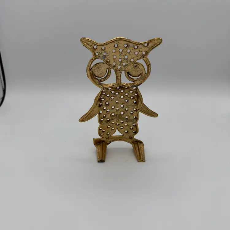 Vintage Owl Earring Tree