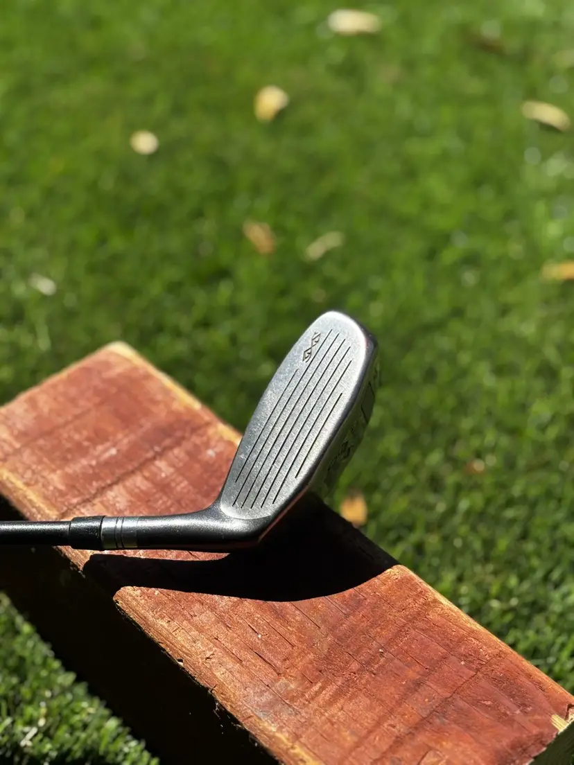 LH Snake Eyes Quick Strike 7W/31 Hybrid 22° Aldila 65-ST Tour Gold Stiff Flex LH