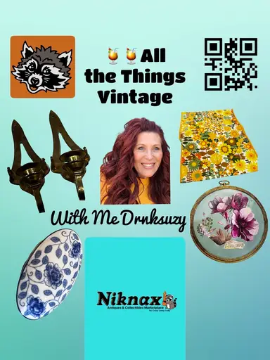 🍹🍹Shop My Vintage Finds! With Me Drnksuzy! 