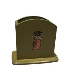 Vintage Desk Caddy Or Napkin Holder