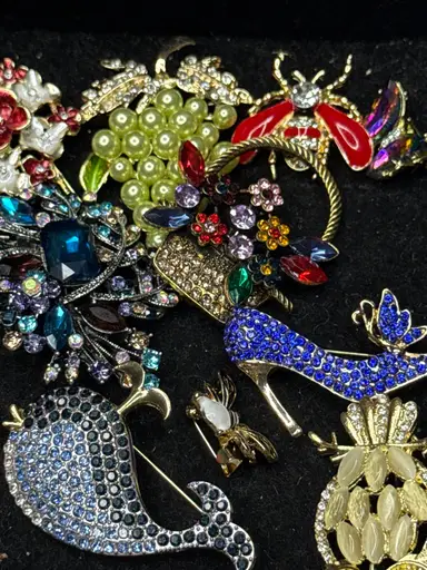 Quick Late Night Rings and Brooches