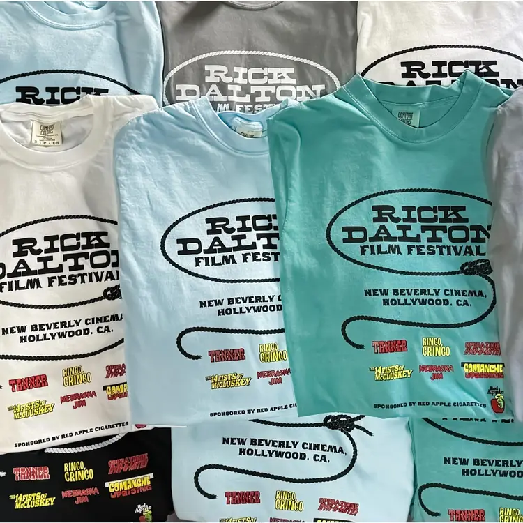 Rick Dalton SHORT SLEEVE T-shirt - Various Colors