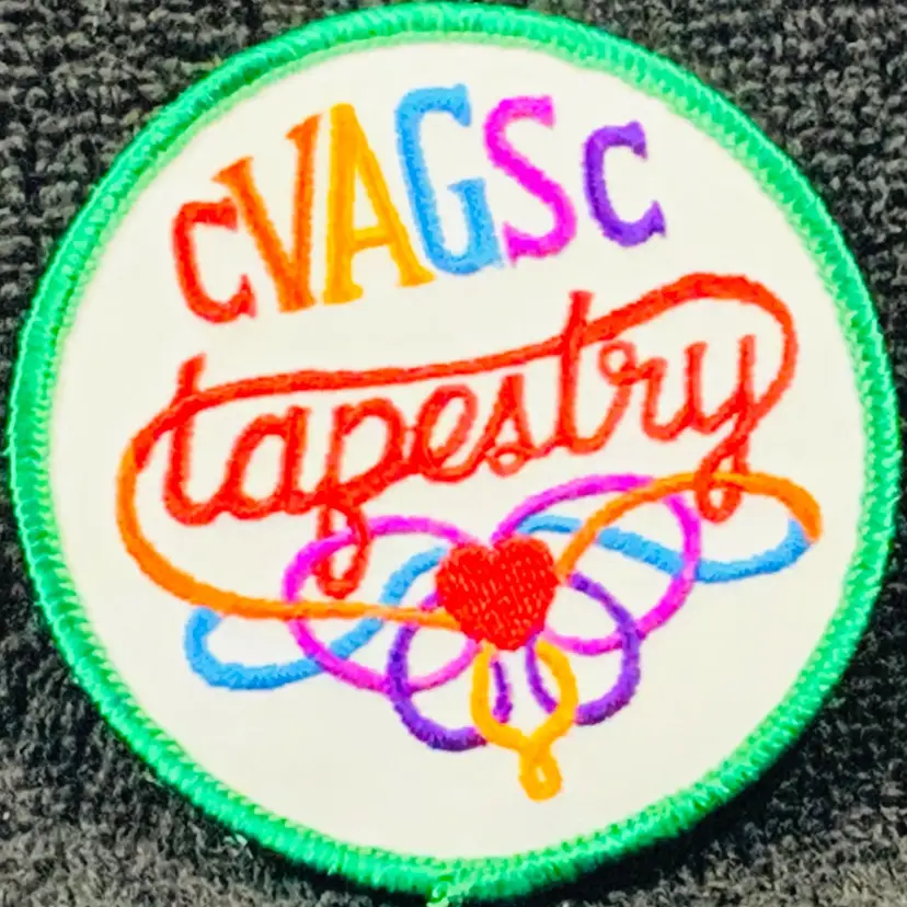 Vintage Scouting Fun Patch: Tapestry CVAGSC