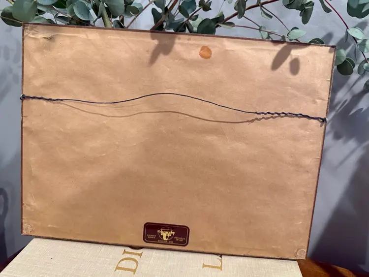 Barbara Hails 'Azalea Glade' Print, Framed and Matted Under Glass