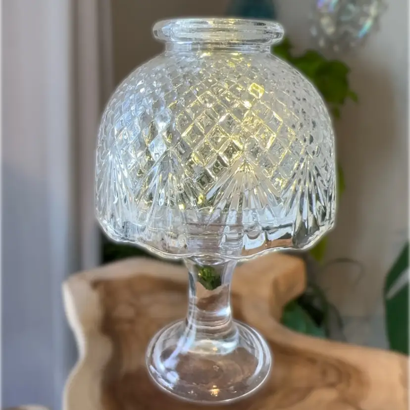 Clear Glass Fairy Lamp