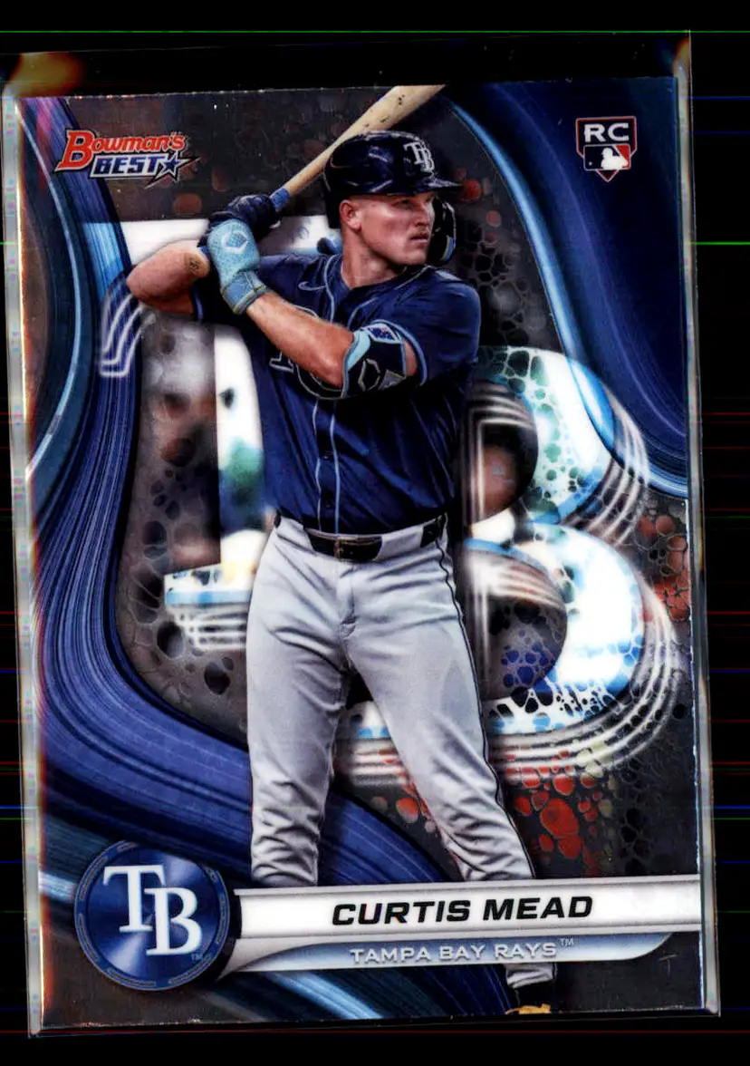 Curtis Mead 2024 Bowman's Best #64 - (113) - Tampa Bay Rays