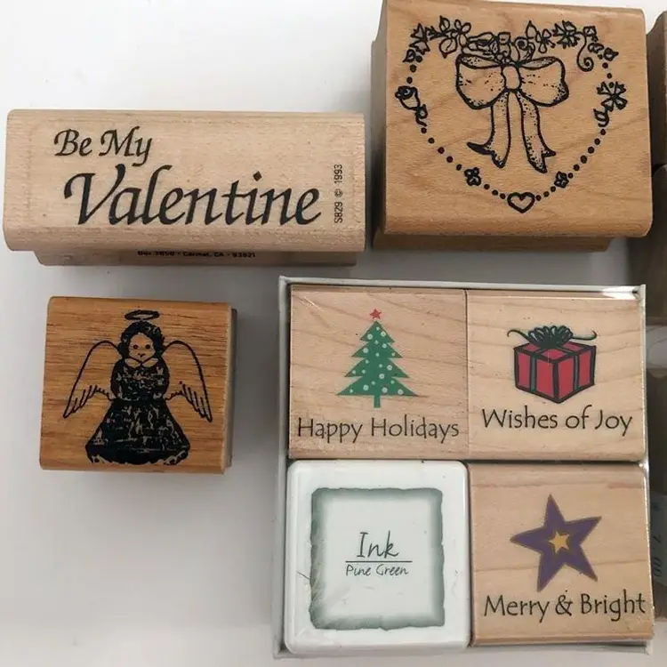 7 Rubber Stamps