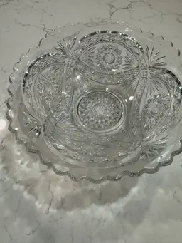 EAPG Hobstar Pattern Bowl