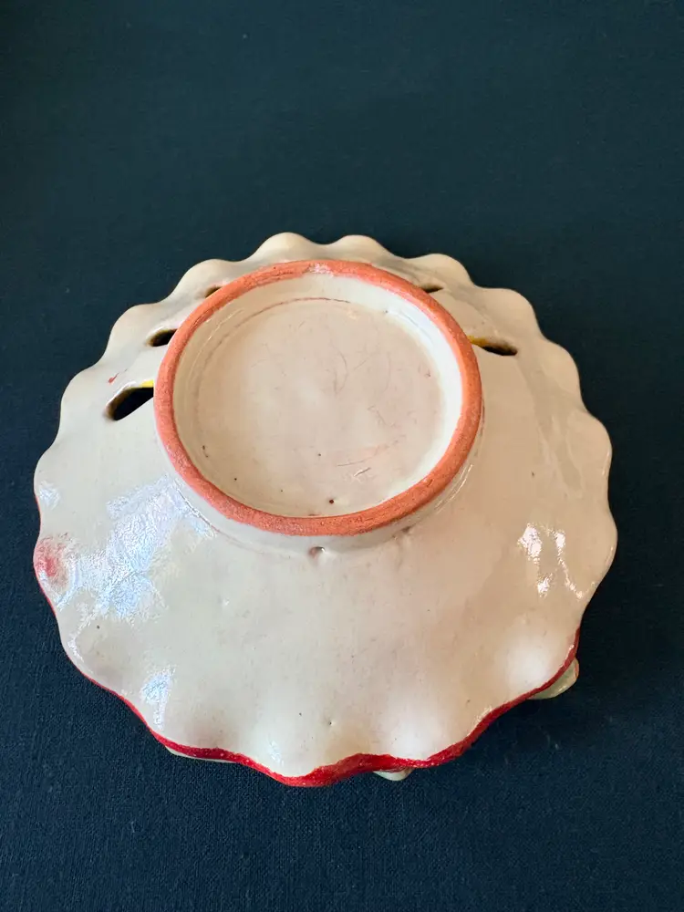 Mexican Art Pottery dish