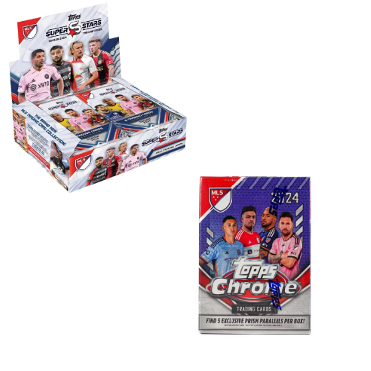 2024 Topps Chrome MLS Hobby/2024 Topps MLS Superstars Hobby Live Rip (25-006)