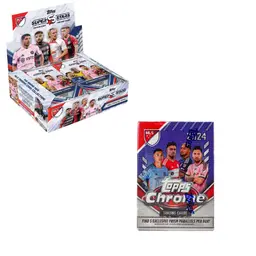 2024 Topps Chrome MLS Hobby/2024 Topps MLS Superstars Hobby Live Rip (25-008)