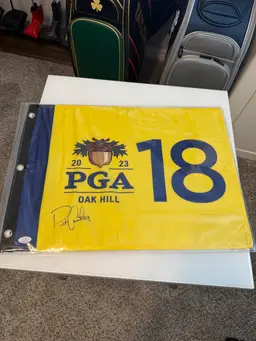 Patrick Cantlay Auto Flag
