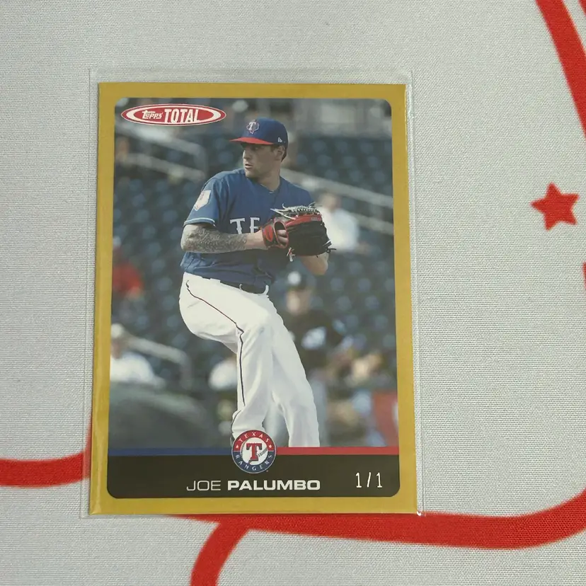 2019 Topps Total Joe Palumbo Gold 1/1