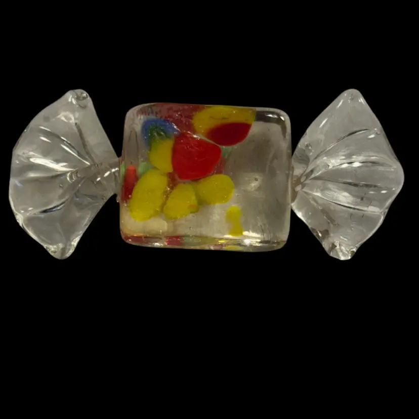 Vintage Unknown Maker Art Glass Candy Under 3”
