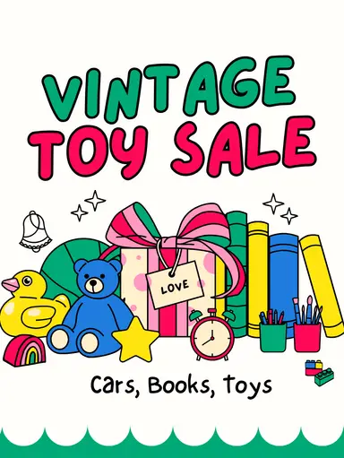 Something New! Vintage Toys and Books