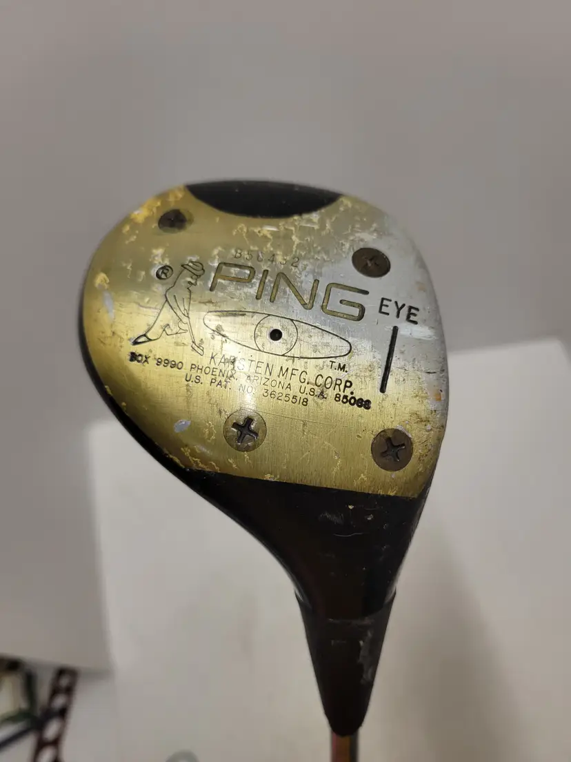 Ping Eye 2 1-Wood RH Kartsen Black Dot Vintage