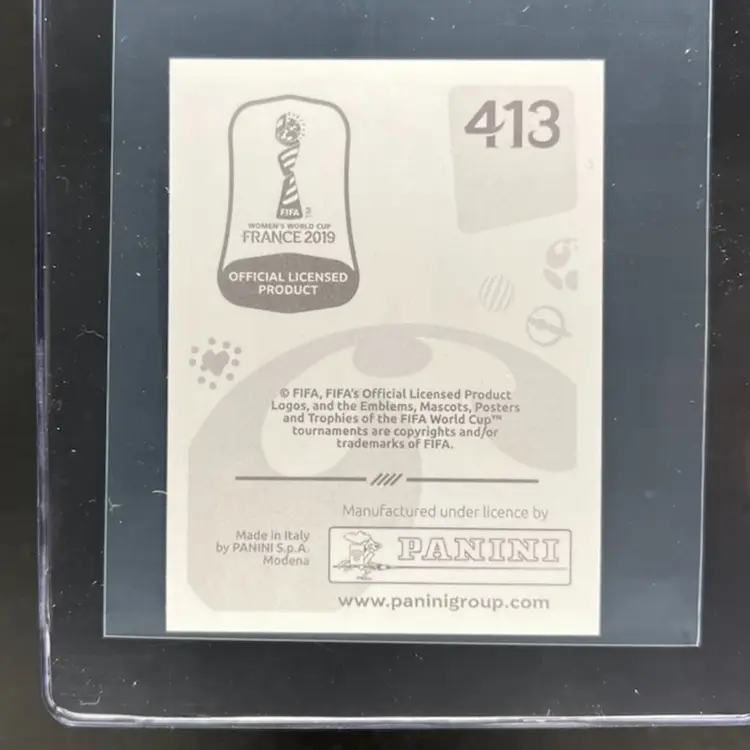 Rose Lavelle 2019 Panini Women’s World Cup Sticker USA Soccer Card