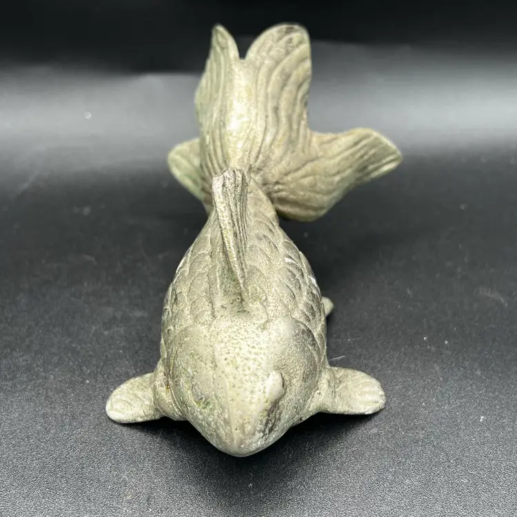 Smaller Toyo Goldfish Metal Figurine Japan