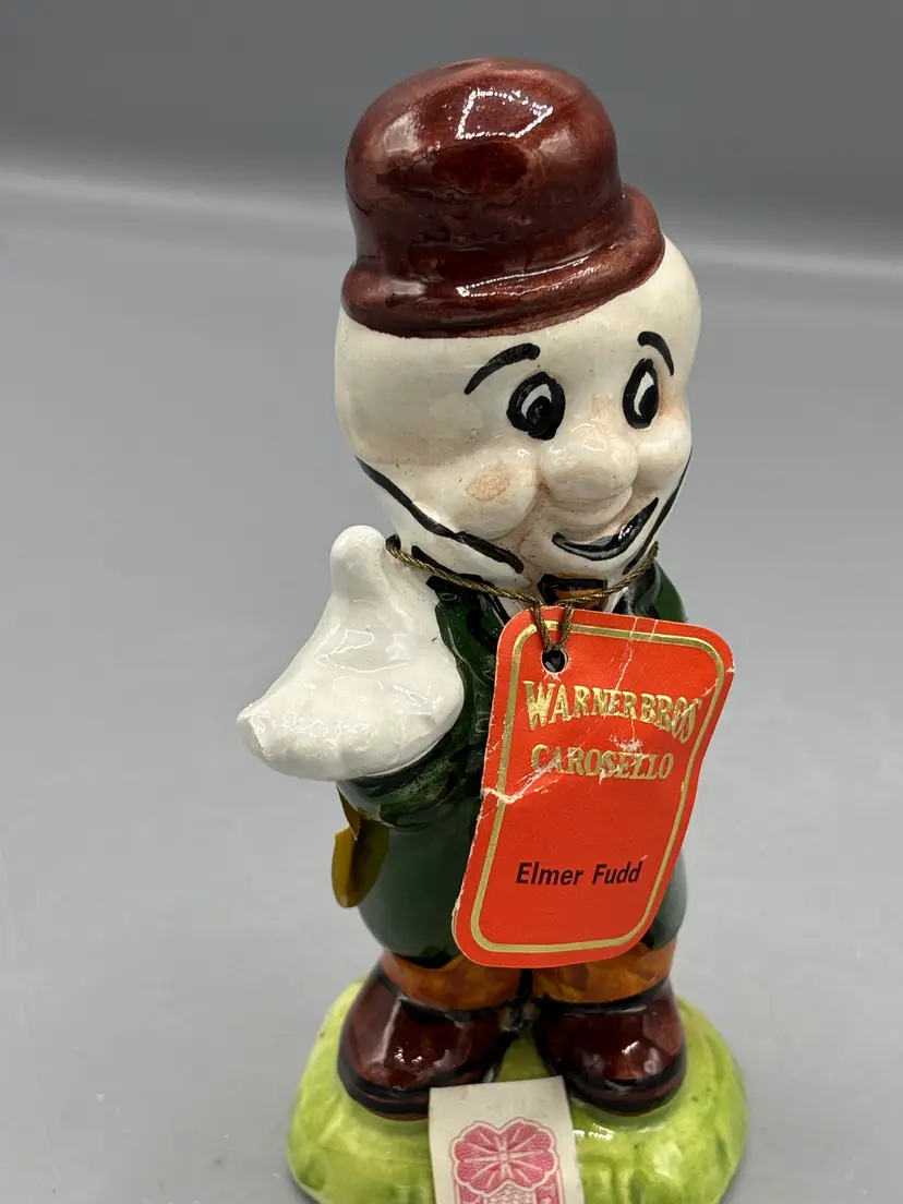 Vintage Warner Brothers Looney Tunes Elmer Fudd liqueur decanter