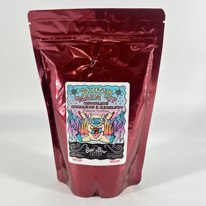 DECAF Winter Warm Up Odd Bird Coffee Co. 8oz Bag