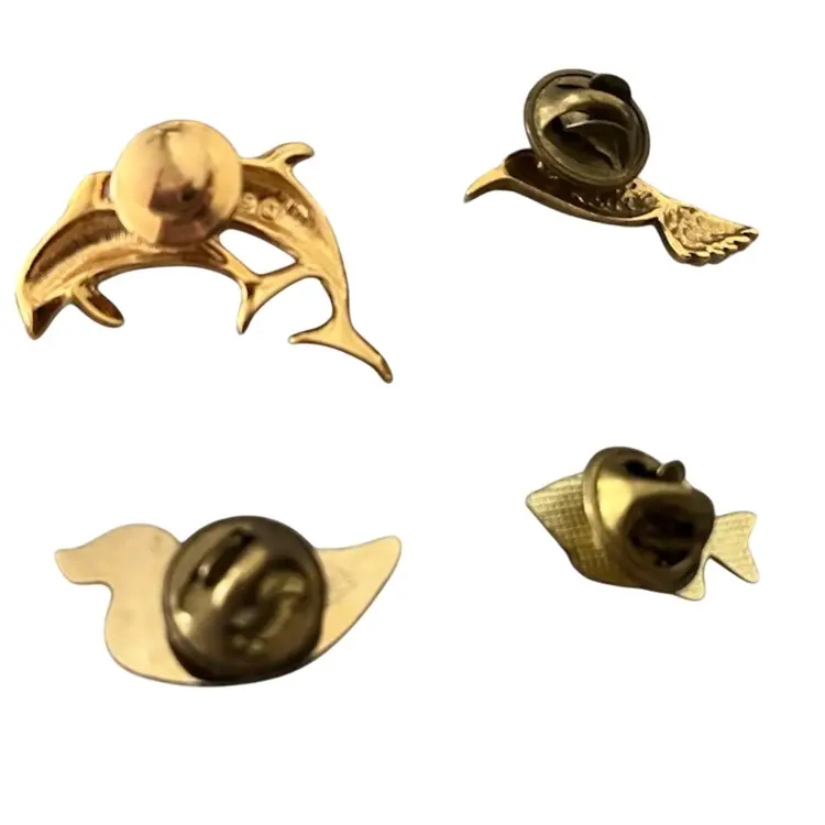 Set Of 4 Animal Pins