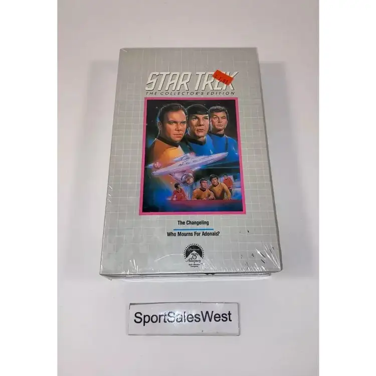 Star Trek The Original Series Collector's Edition VHS "Who Mourns for Adonais?"