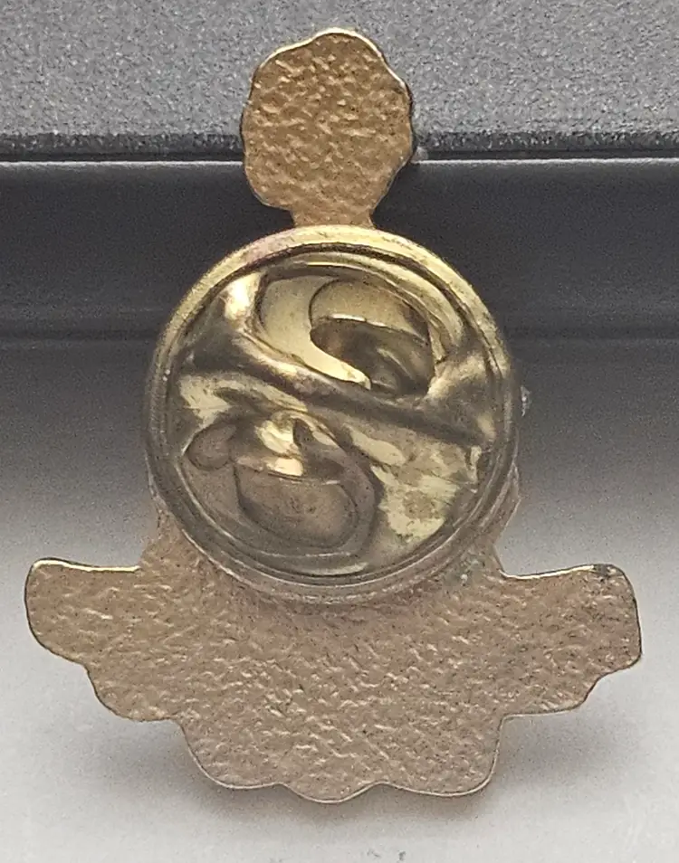 Circus Clown Lapel Pin Enameled Pinback Badge Clown Face Tie Tack