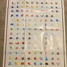 Pokemon 151 Scalet & Violet Double-Sided Poster - 39.5"x27"