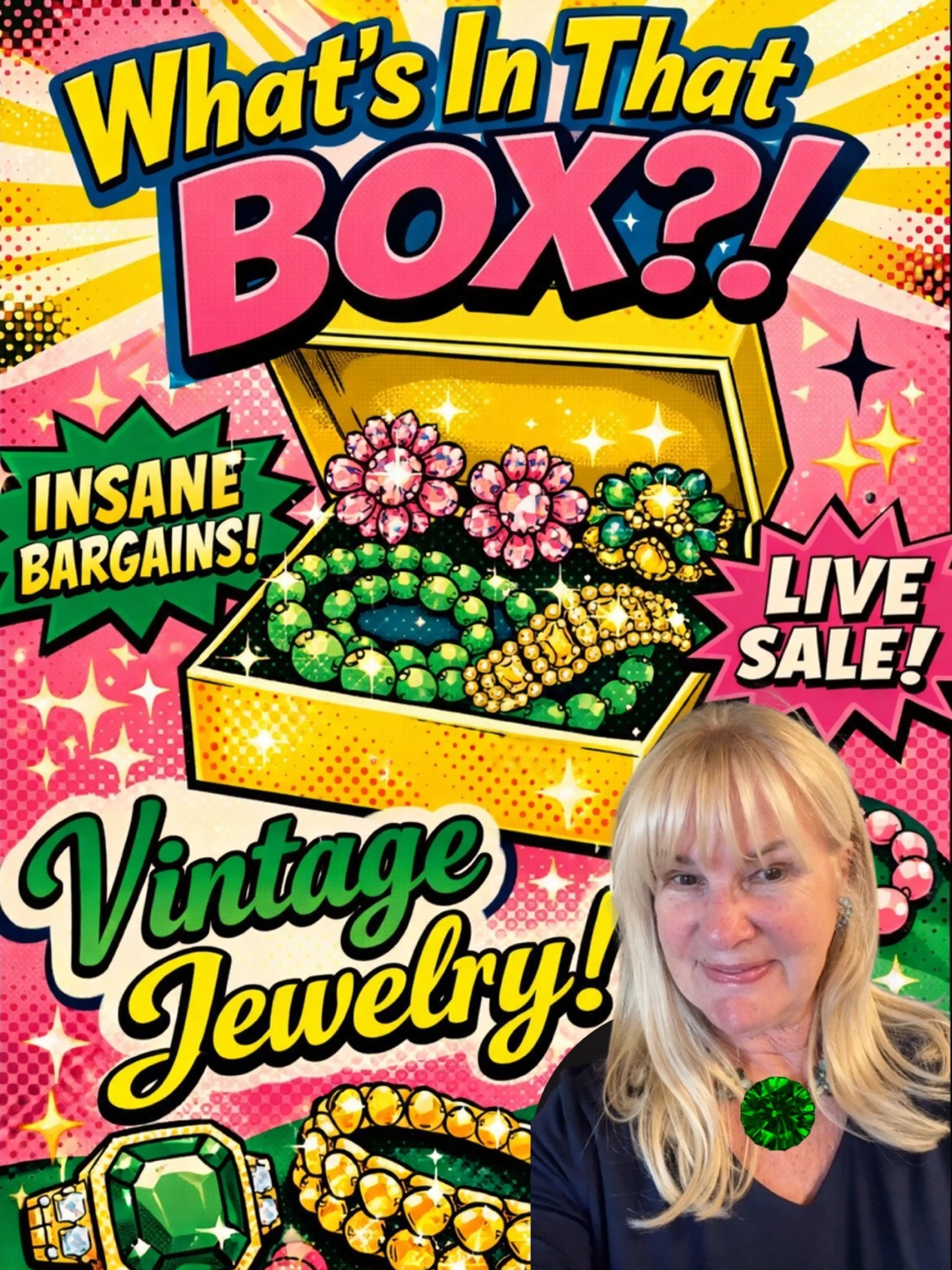 Vintage Jewelry Necklaces, Earrings, Bracelets,Rings & Lots! 