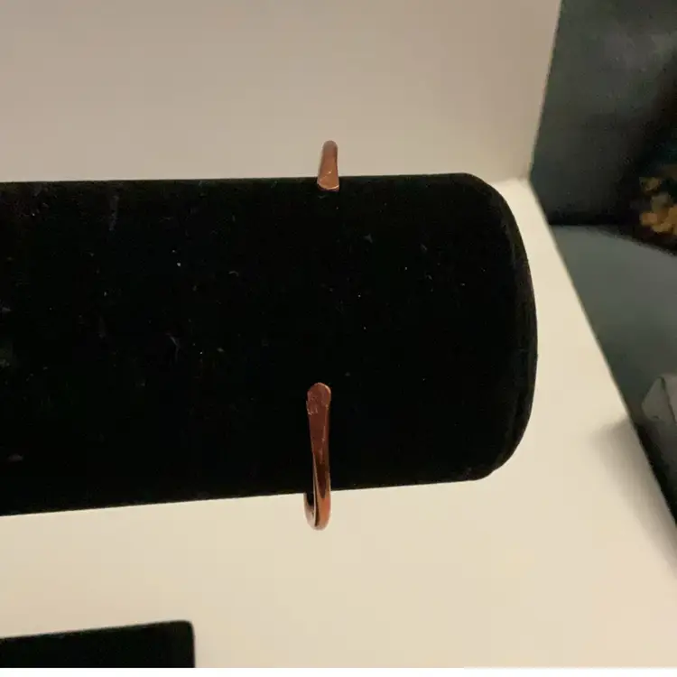 Copper Wire With Lapis Cuff Bracelet
Made By Me