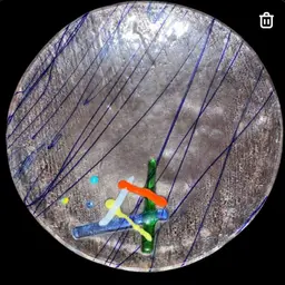 #20- Just In 1980/90s Fused Art Glass Candy Dish 8"