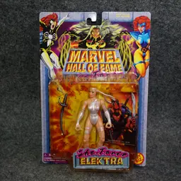 Marvel Hall of Fame Elektra Action Figure w/Sword Toy Biz 1997 – New Sealed